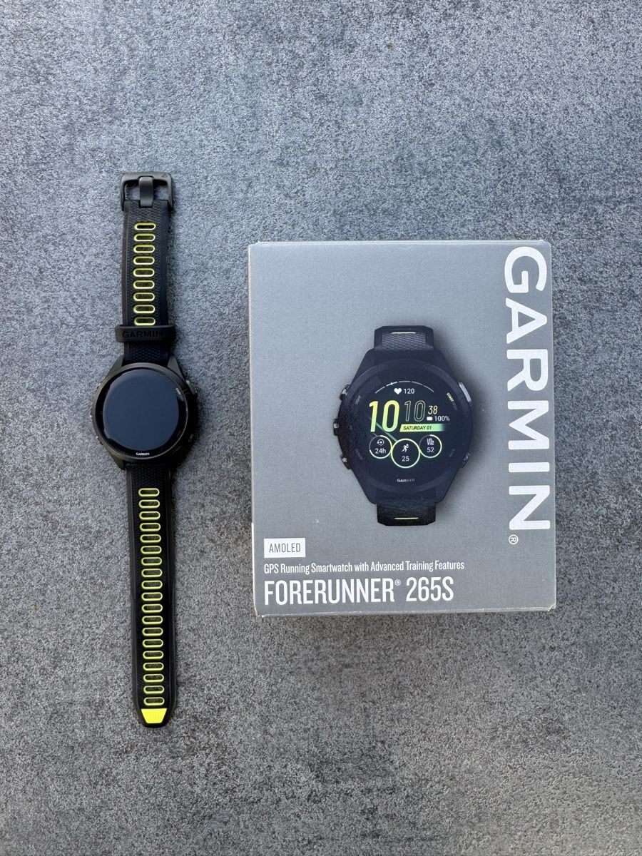 Garmin Smartwatch: Garmin Forerunner 265S schwarz – Neu (gemäss Beschreibung) aus Rüfenach AG von merlyn07