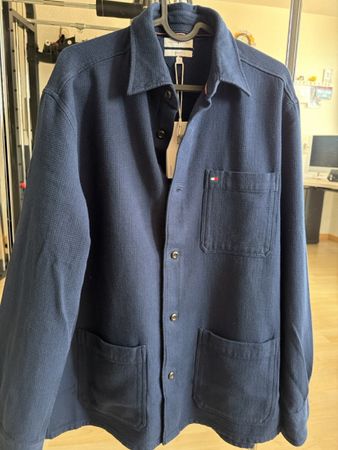 Tommy Hilfiger Hemd Marineblau Grösse M neu mit Etikett
