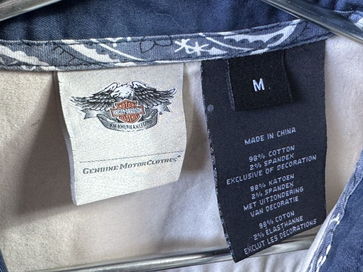 Harley-Davidson Camicette: HARLEY DAVIDSON Damen Bluse -  Grösse M – Usato da Gurmels venduto da topsommer 3