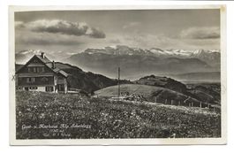 Gast- und Kurhaus Alp Scheidegg (ZH) bei Wald - Foto-AK 1929