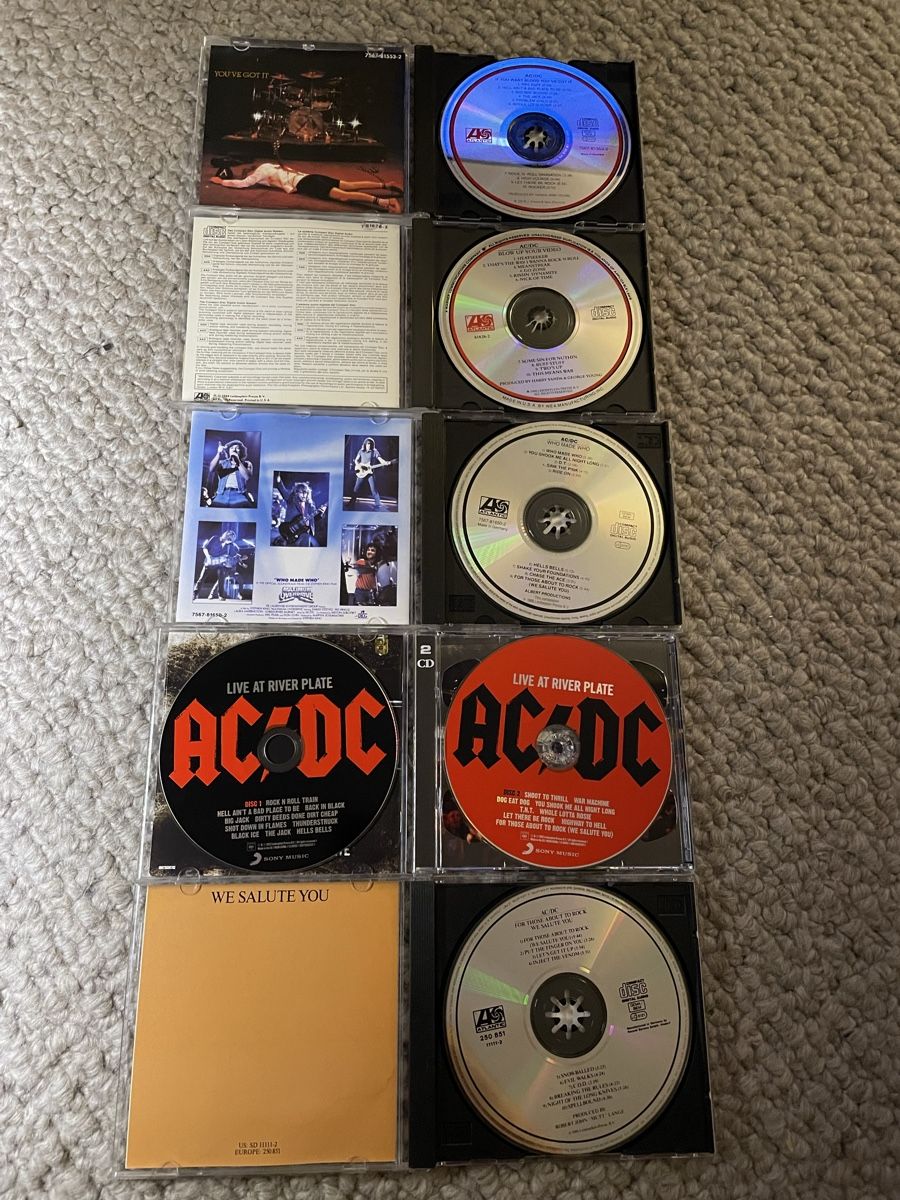 CDs: 9x AC/DC – Gebraucht aus Reinach AG von trigger7811 1