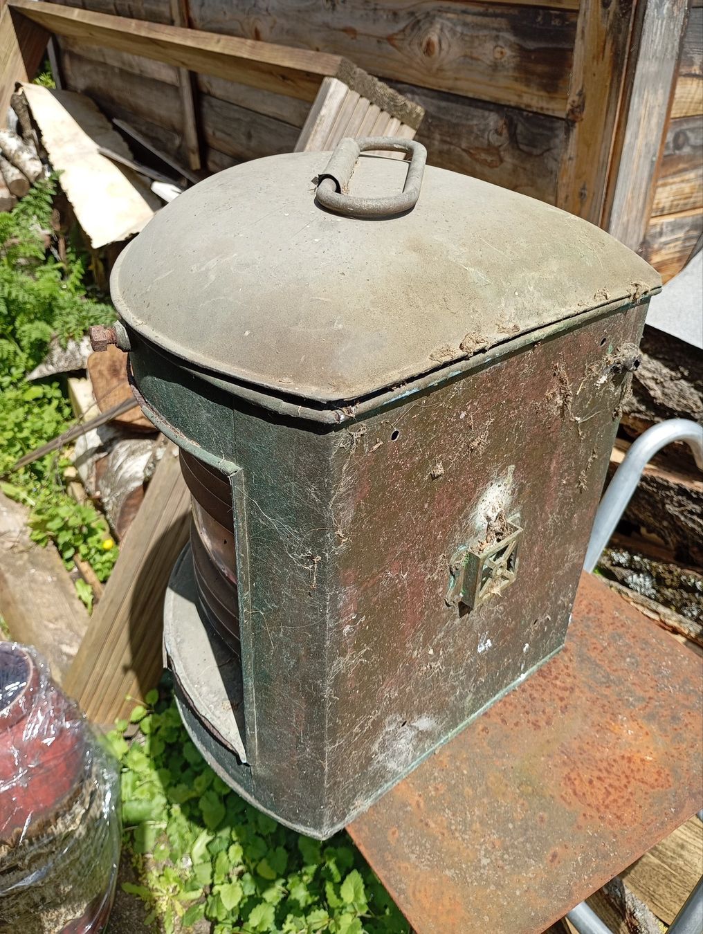 Lampade: vintage ship light Schiff lampe – Usato da Dietikon venduto da aberdeen30 2