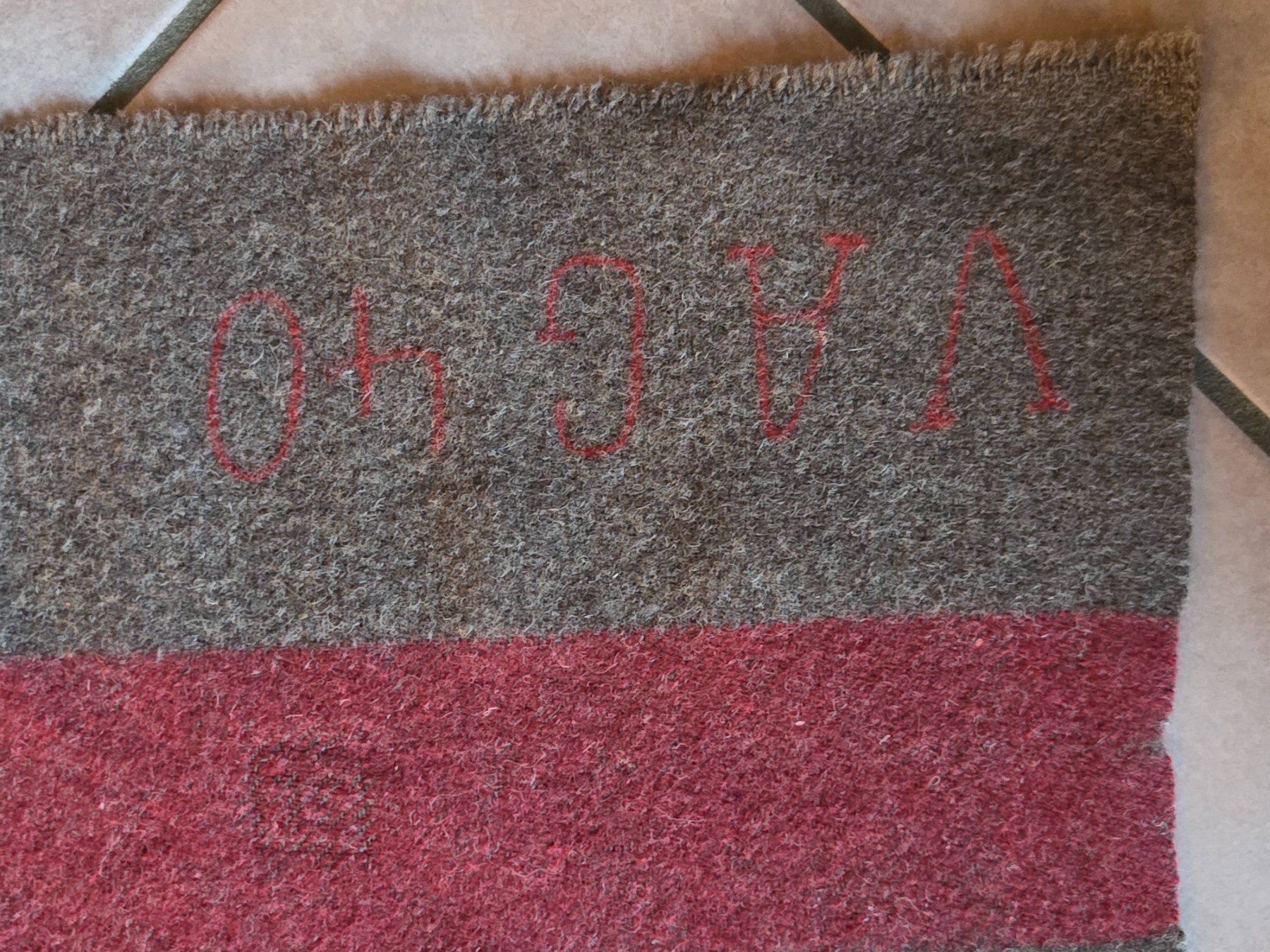 Schweizer Armee Coperte: Couverture 100 % originale armée suisse 1940 – Usato da Choëx venduto da Solmo51 2