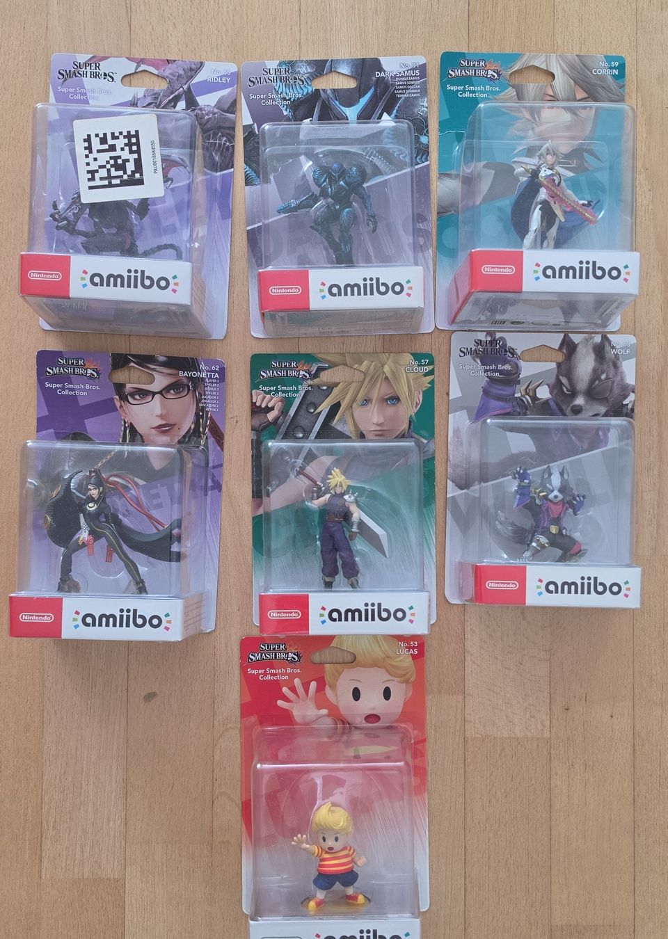 Nintendo Figuren: Nintendo Amiibo - 7 Figuren OVP – Neu (gemäss Beschreibung) aus St. Gallen von DarioB77