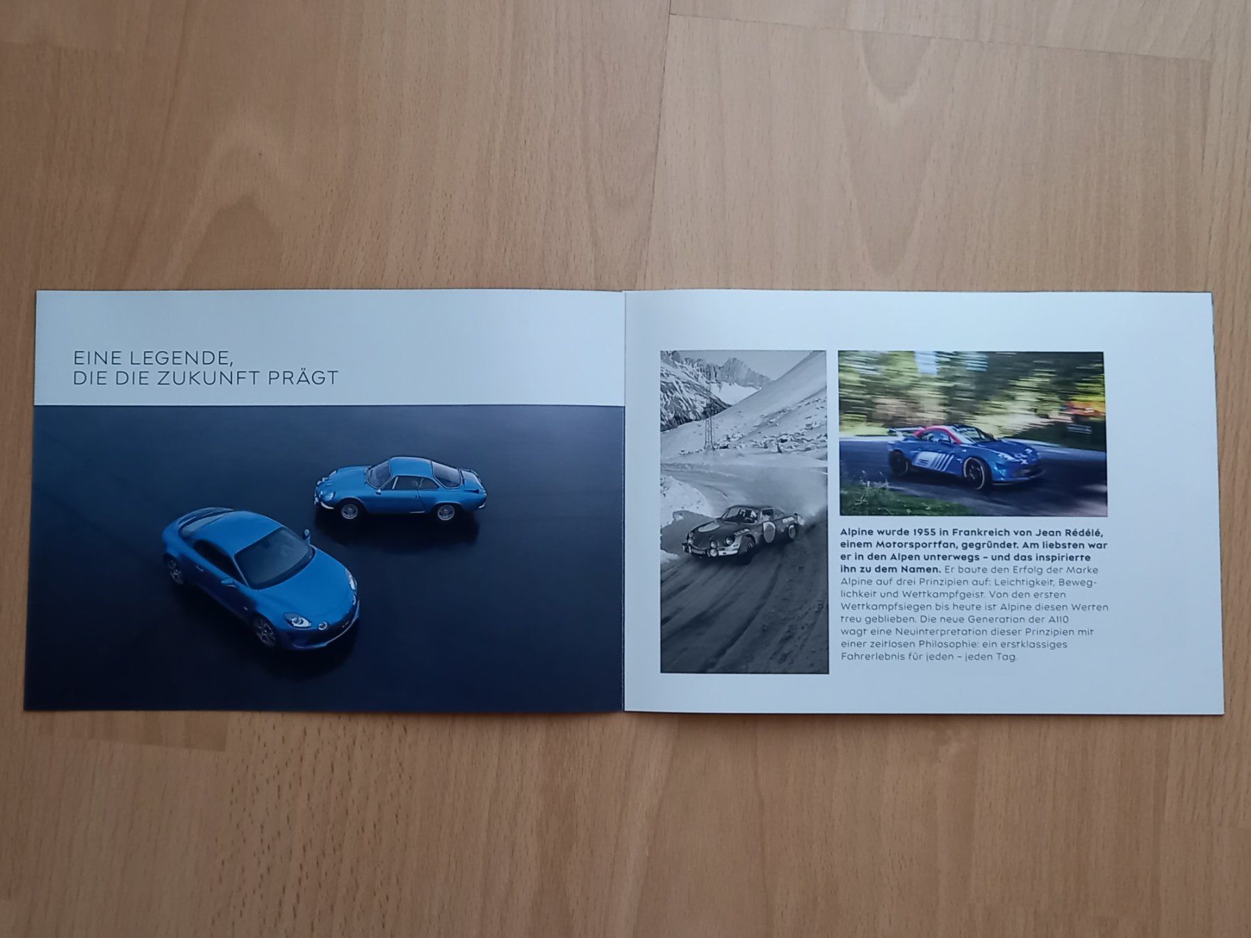 Renault Dokumente: Prospekt Alpine A110 – Gebraucht aus Eschlikon TG von rnlt 2