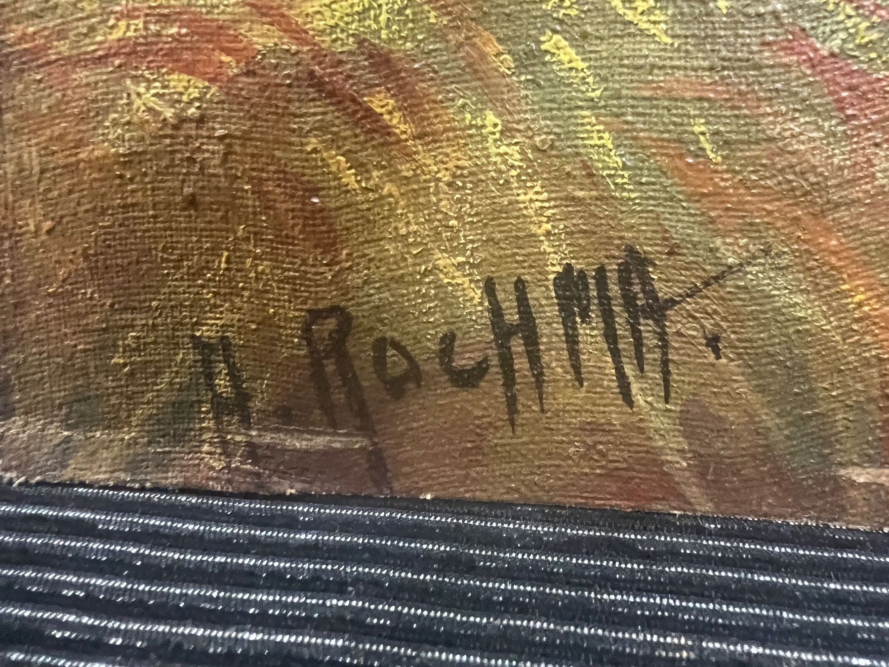Gemälde: HUILE SUR CARTON SIGNÉE – Gebraucht aus Genève von Qanil77 2
