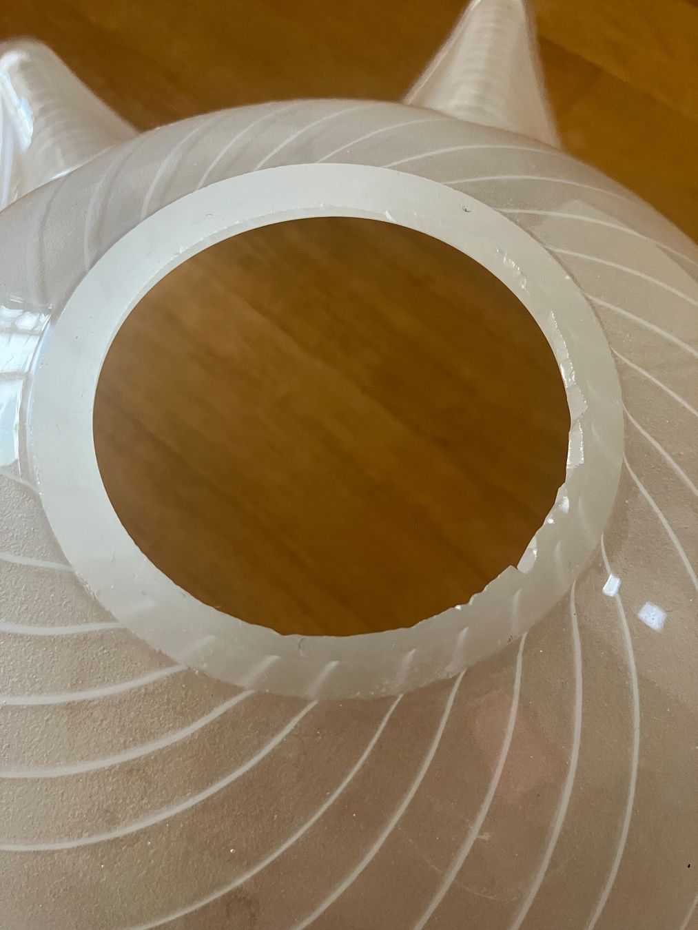 Murano Gläser: Murano Glasschirm – Gebraucht aus Horgen von Reisbesen 3