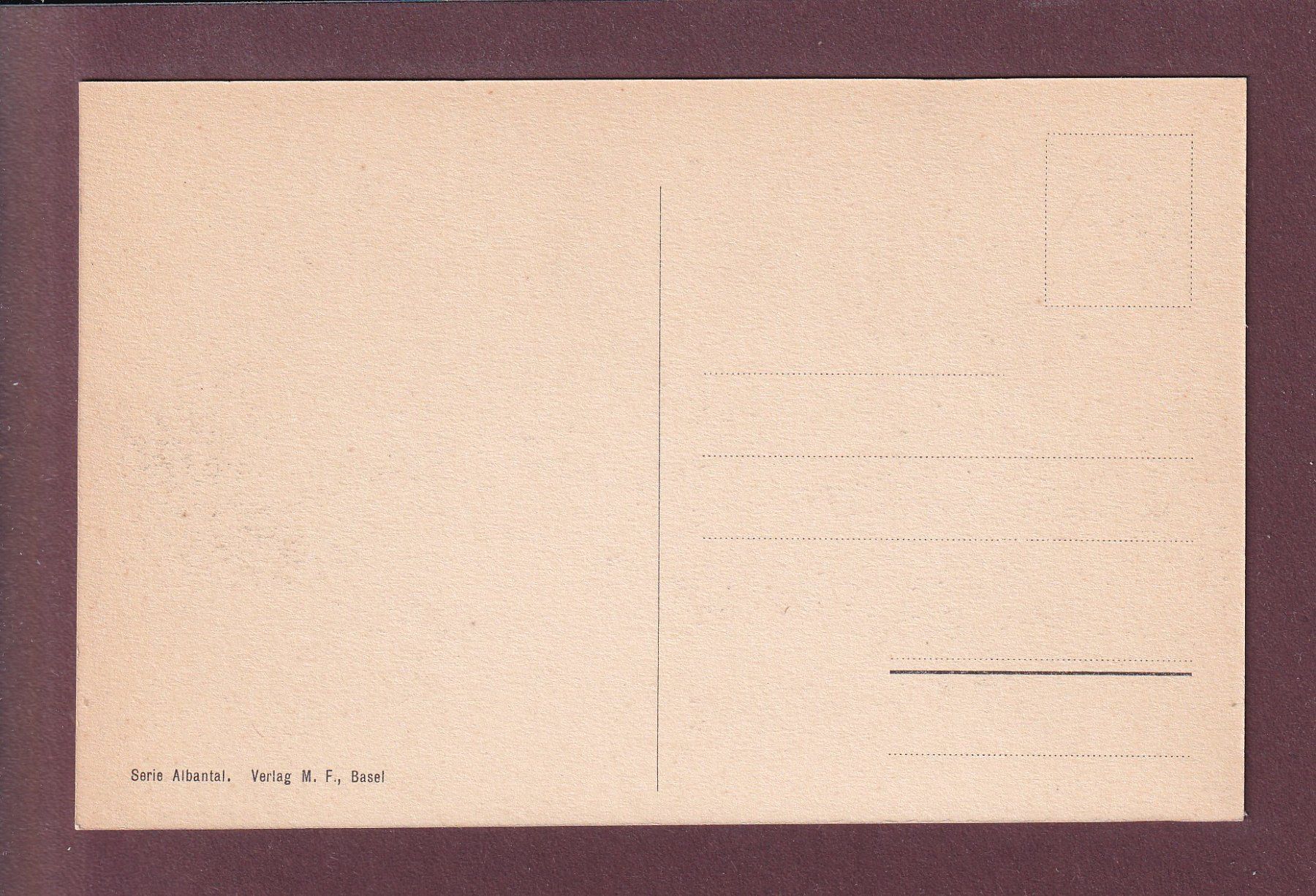 Cartes postales: Altes BASEL - St. Albantal – D'occasion à Pully par nicecards 1