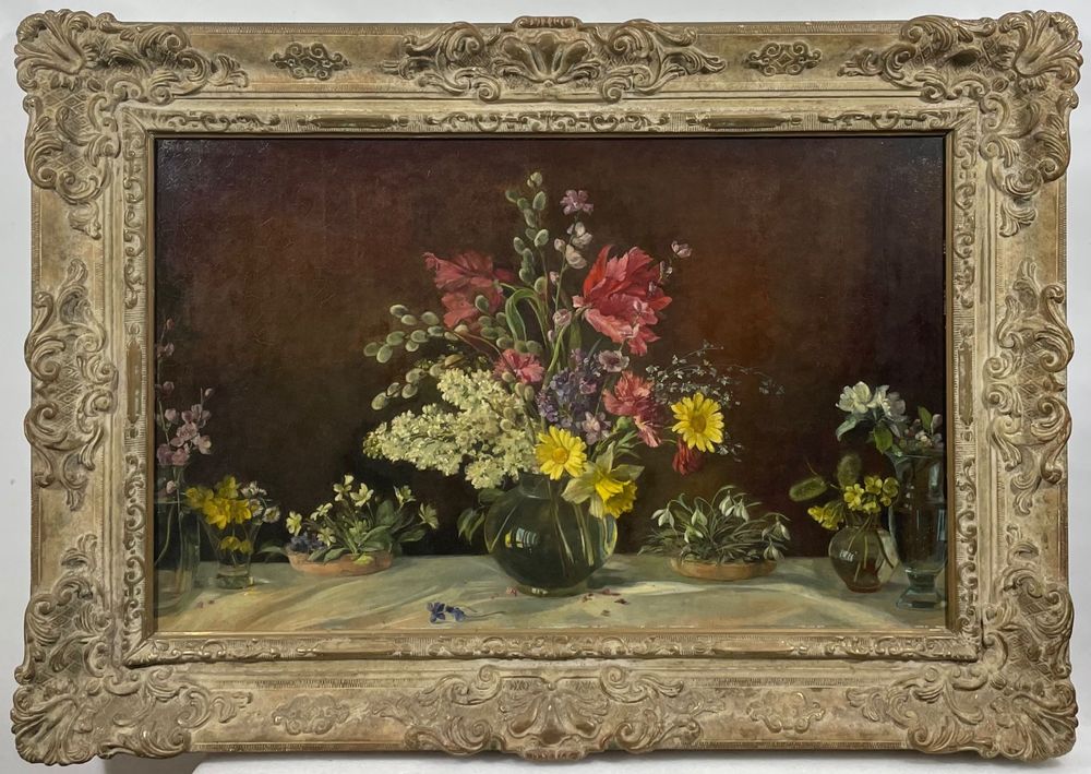 Conrad Strasser (1878-1954) grosses Gemälde | Acheter sur Ricardo