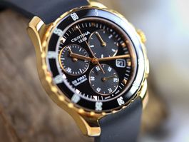 Certina DS First Armbanduhr mit Chronograph