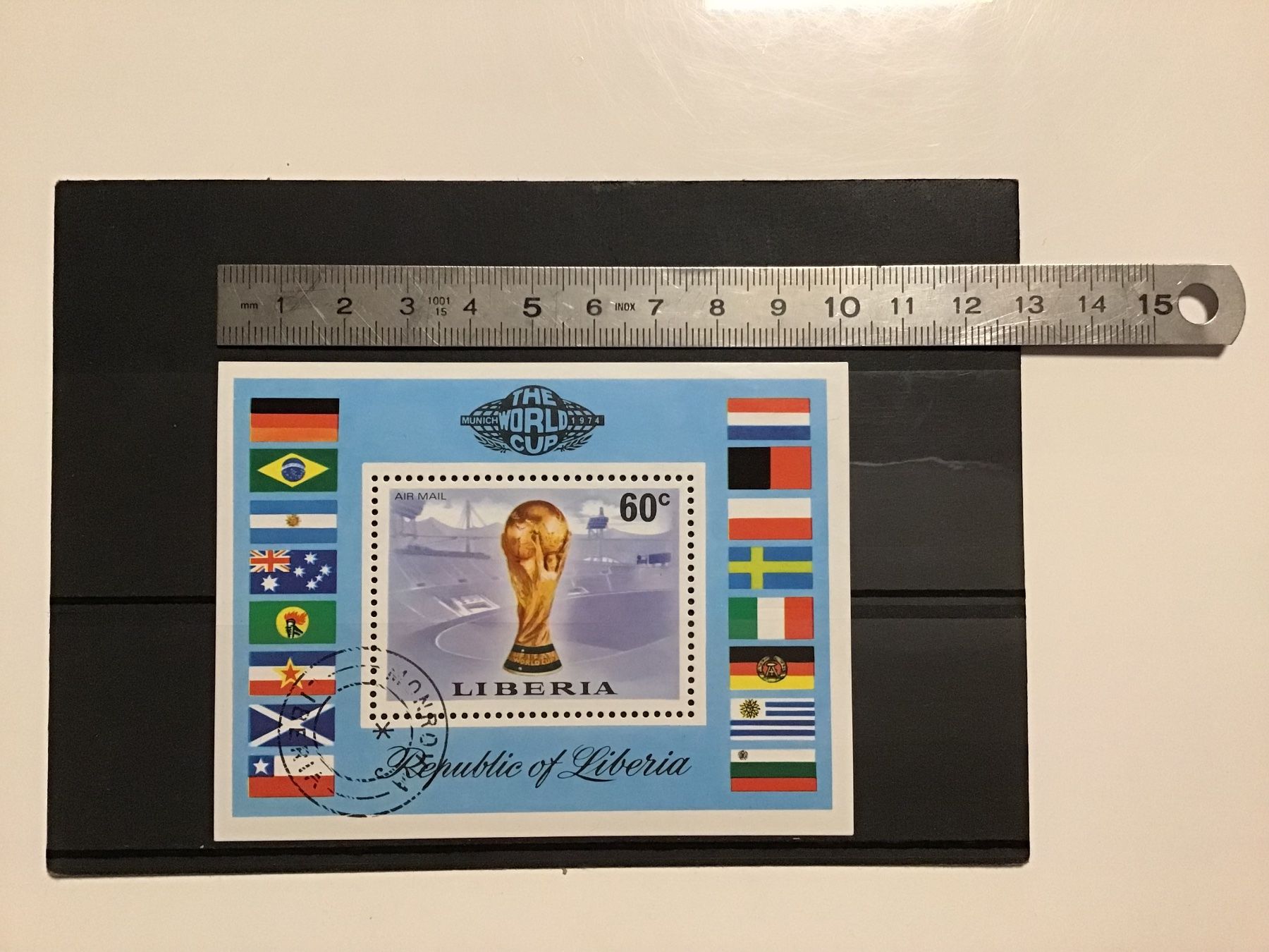 Tutti i francobolli: Timbre WORLD CUP Munich 1974 – Usato da Le Landeron venduto da Gianns46 1