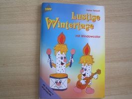 Basteln-Heft  Neu.....Lustige Wintertage