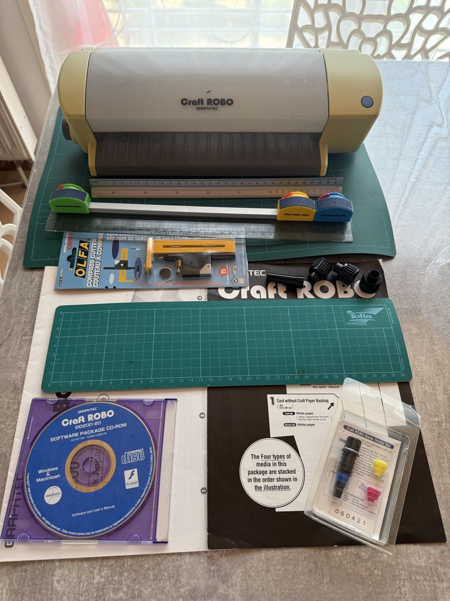 Drucker: Graphtec Craft ROBO CC100/CC20 – Neu und originalverpackt aus Monthey von meganoe