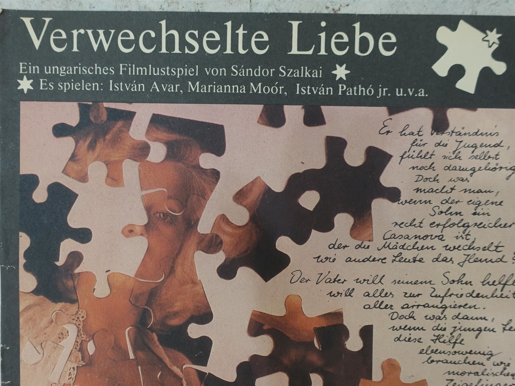 Foto & Immagini: Original Kinoplakat: Verwechselte Liebe – Usato da Gutenswil venduto da Optico 1