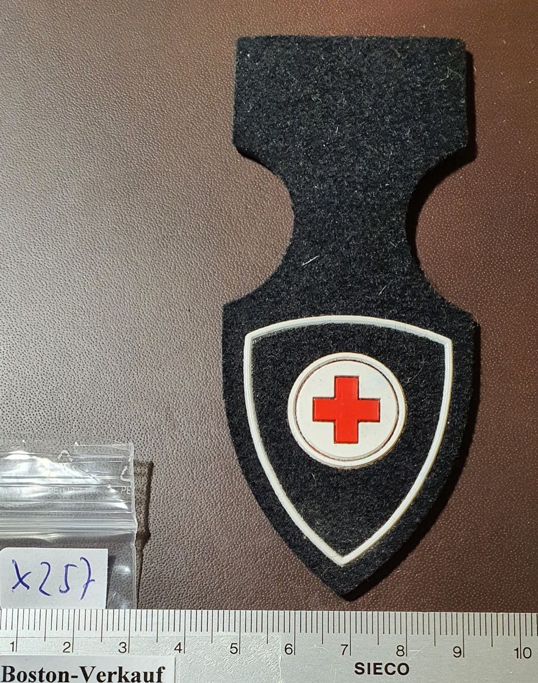 Placchette & Badge: X257 - Patch Abzeichen Feuwerwehr oder Militär Armee – Usato da Reinach BL venduto da Boston-Verkauf 3