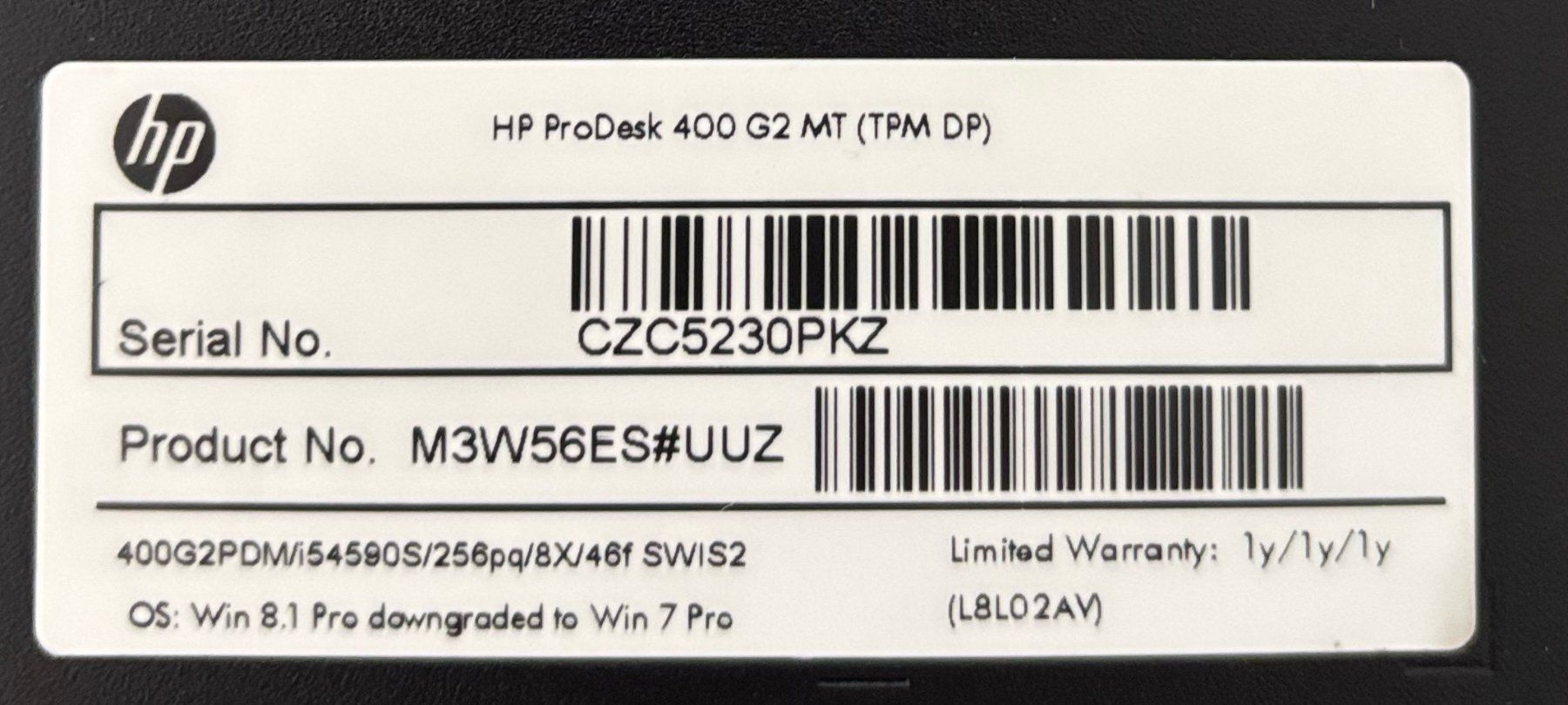 Hewlett Packard PC: HP Prodesk i7 avec Windows – Usato da Marin-Epagnier venduto da 221966 2