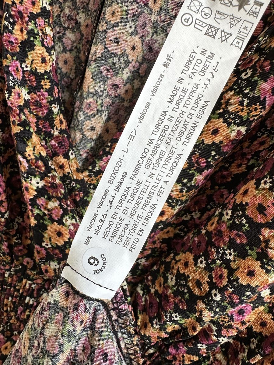 Zara Kleider: Geblümtes Kleid von Zara / Grösse S – Gebraucht aus Bern von Fraeuleinhonig 8
