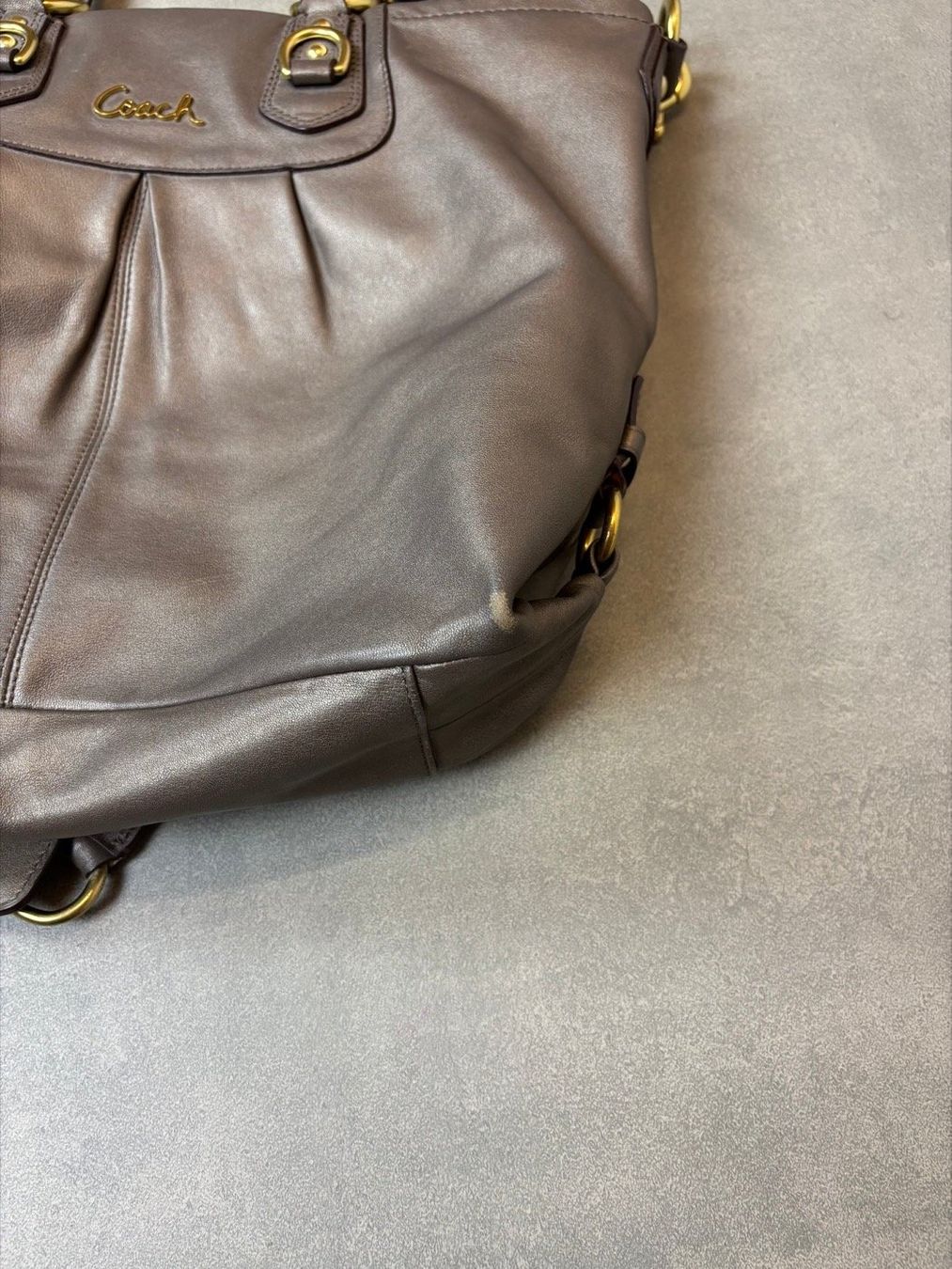 Coach Borse da donna: Coach Leather 2-Way Bag – Usato da Tägerwilen venduto da Akh.Boutique 6