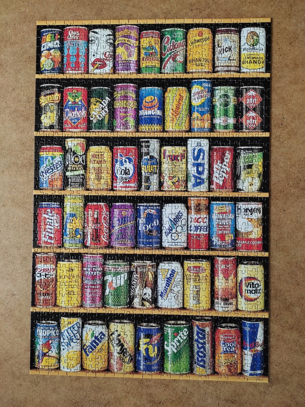 Educa Puzzle: (03) Educa Miniature, Cans, 1000 Teile – Usato da Luzern venduto da Hallo13 1