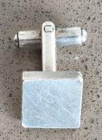 Manschettenknopf aus Silber, fairer Versand