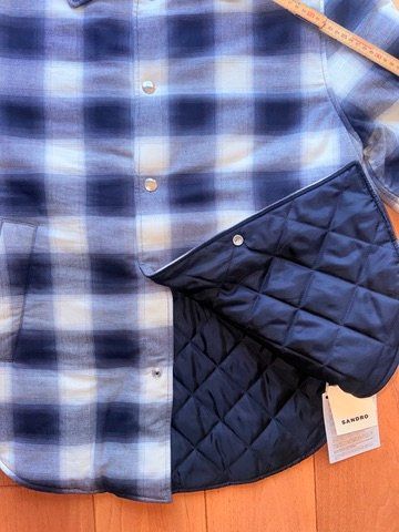Sandro Vestes: last chance till 4 Sep-New Sandro padded overshirt jacket-M – Neuf avec emballage d'origine à St-Sulpice VD par juhdu 4