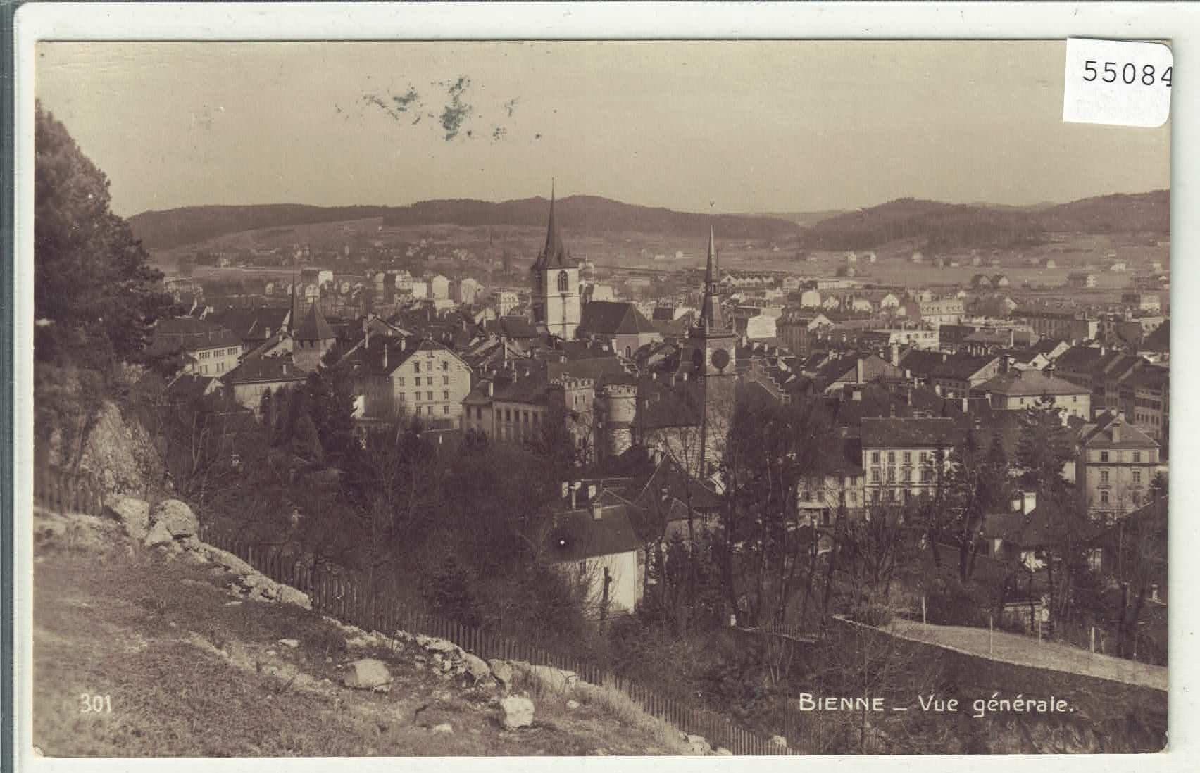 Cartoline postali: Bienne - Vue generale – Usato da Ettingen venduto da Kartenplanet