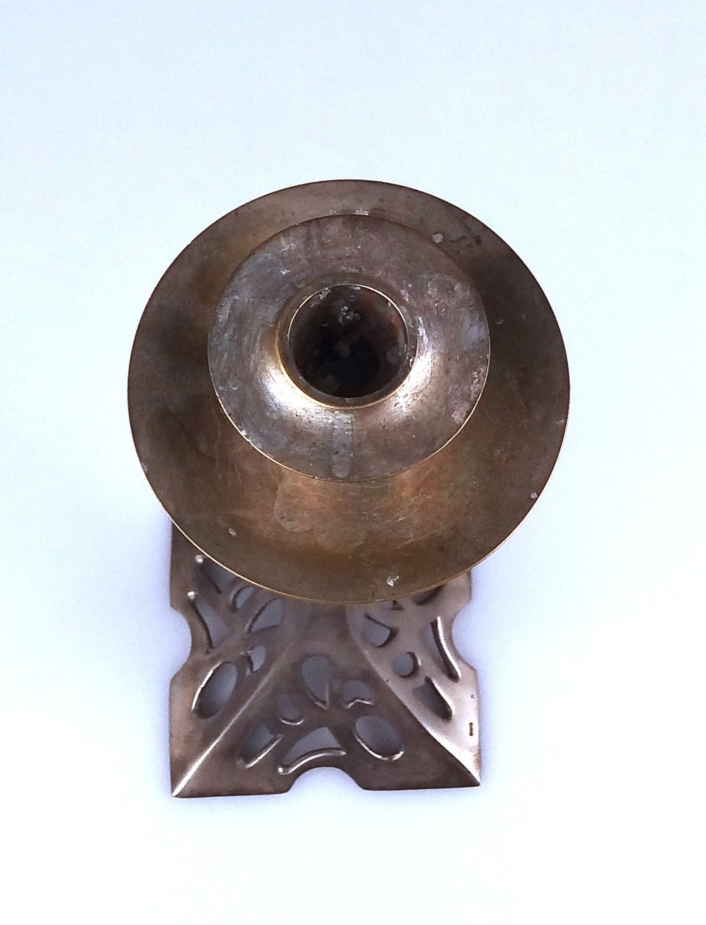 Portacandele: Vintage Kerzenständer aus Metall – Usato da Volketswil venduto da brockipfannenstil 4