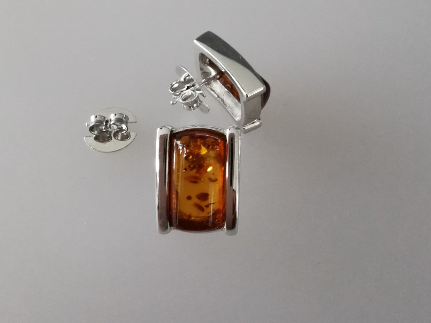 Sonstiger Schmuck: 3-teiliges Naturbernstein Silber Schmuck-Set – Neu und originalverpackt aus Dierikon von Buntspecht-10 2