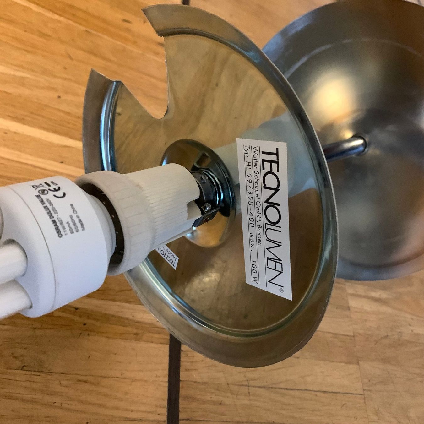 Lampadari & plafoniere: Bauhaus Pendelleuchte mit Opalkugel HL99, Technolumen – Usato da Winterthur venduto da Trouvailles-77 7
