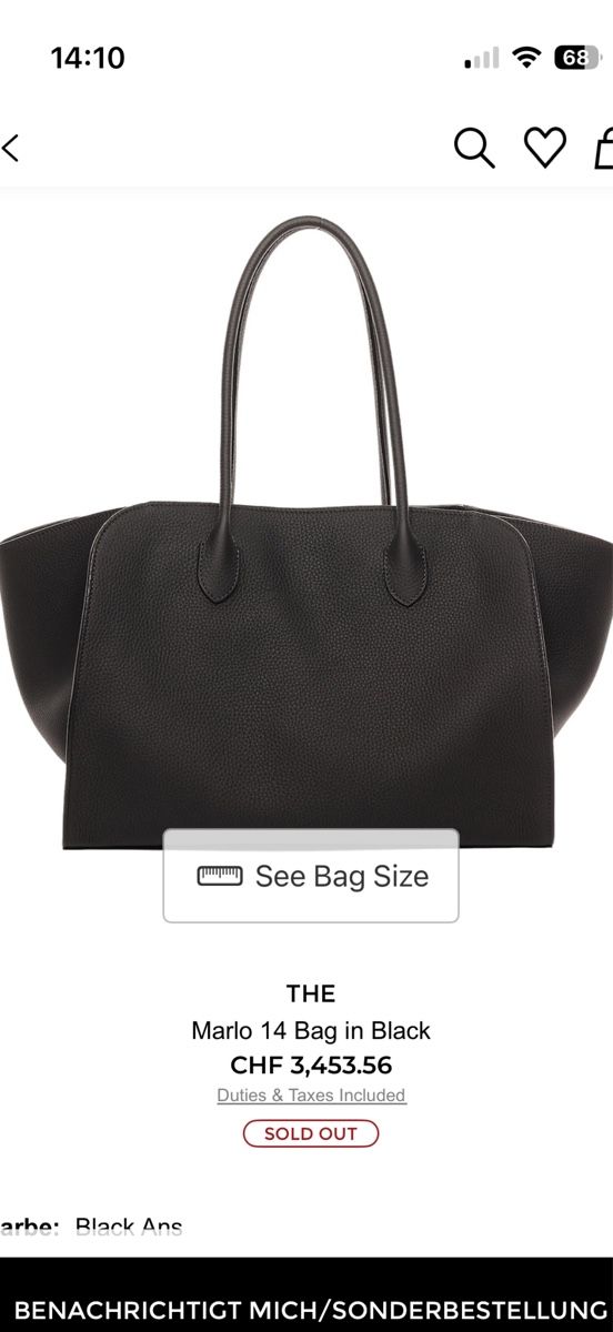 The Row Borse da donna: The Row Marlo Bag 14 – Usato da Teufen AR venduto da nicmat