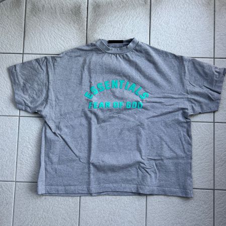 Fear of God Essentials Dark Heather Oatmeal Heavy T-Shirt