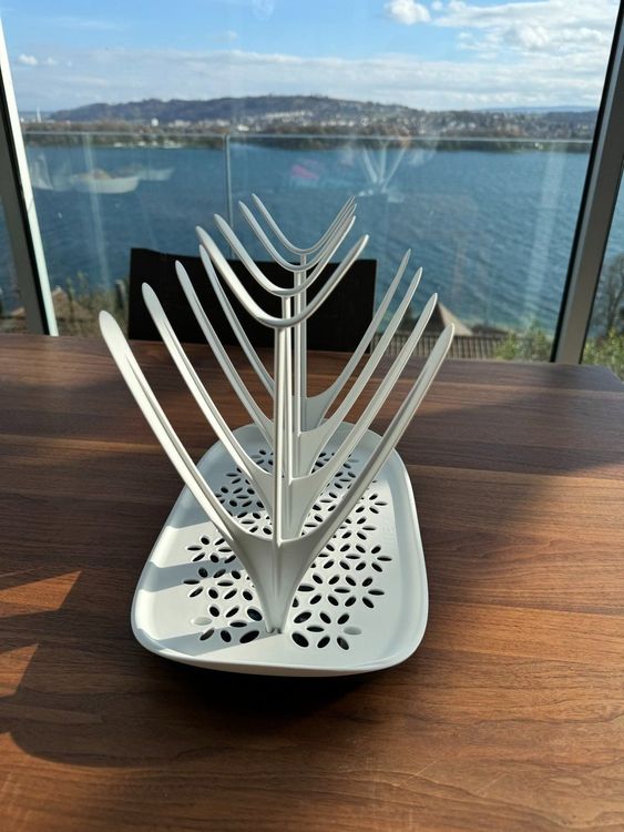 Acunny Beutel-Trockenständer Edelstahl - Aufbewahrung Für Gefrierbeutel & Küchenutensilien