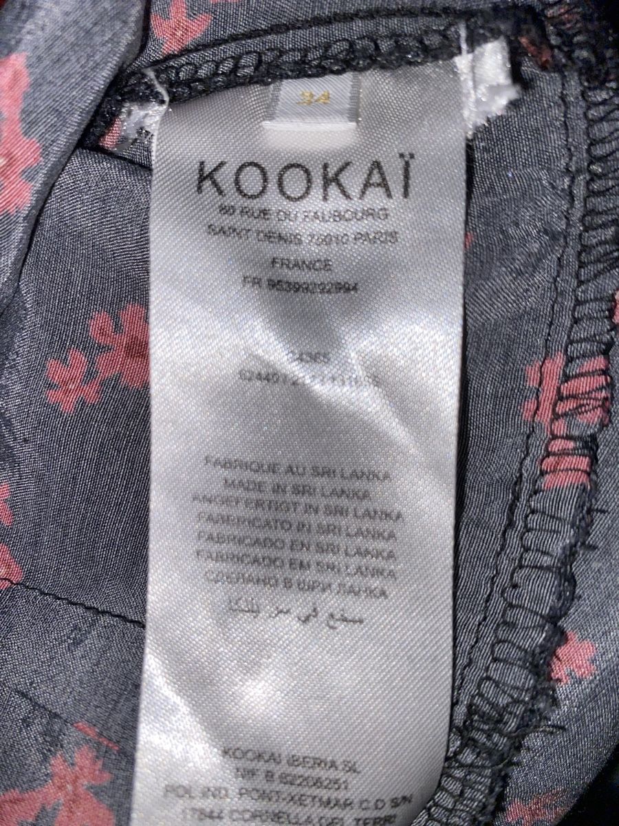 Kookai Camicette: Kookai - Blouse à fleurs rouge/noir – Nuovo (secondo la descrizione) da Genève venduto da TheMattiBoutique 3