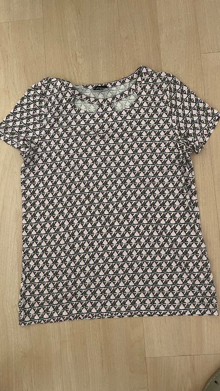 Taifun T-Shirts: Taifun Shirt gemustert , Grösse 40 – Neu (gemäss Beschreibung) aus Wetzikon ZH von Schrungus