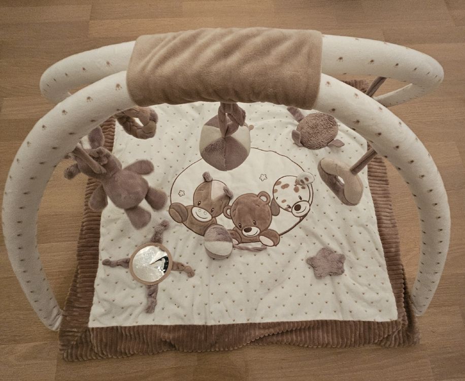 Spielbogen Baby 8-in-1 Krabbeldecke Mit Abnehmbaren Spielzeugen – Spielmatte & Fitnessstudio Für Babys 0-24 Monate