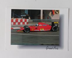 AK Ansichtskarte Ferrari F1 A. Prost 1991