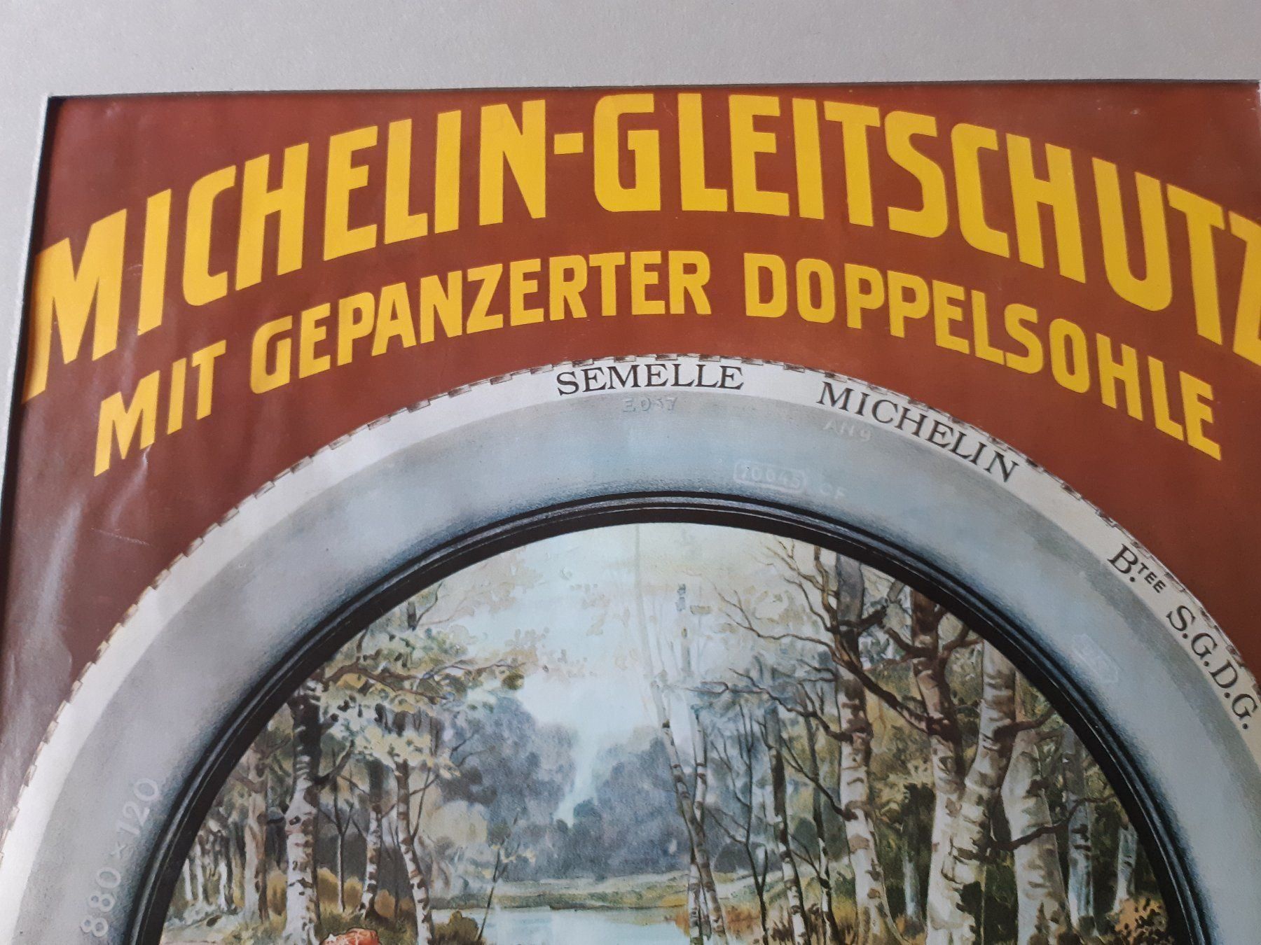 Grafica & Litografie: Werbedruck Michelin Pneu – Usato da Grindelwald venduto da carro5 2