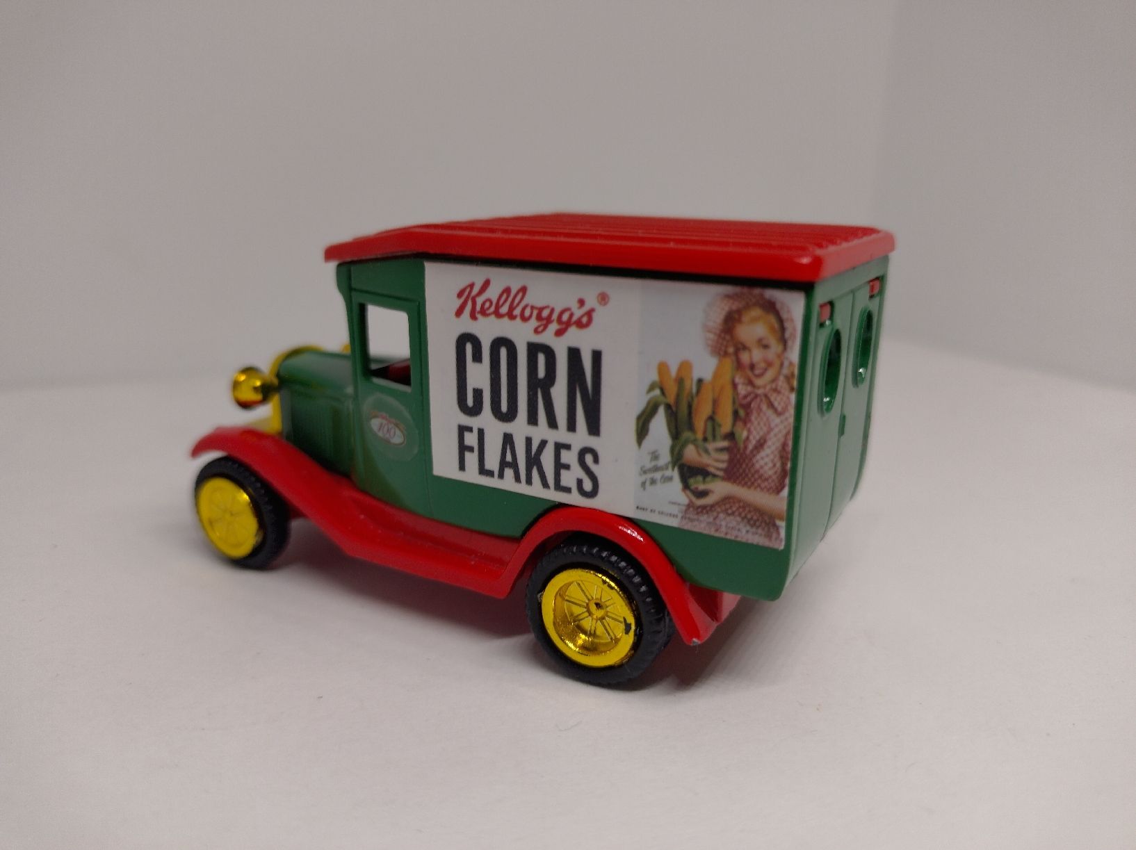 Corgi Toys Modellautos: Camionnette Kellogg's Corn Flakes, modèle réduit, vert/rouge – Gebraucht aus La Chaux-de-Fonds von Pierrot8404 3