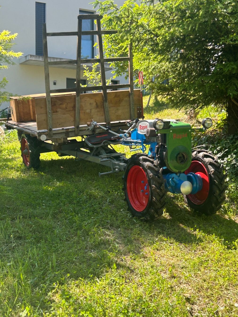 Rapid Trattori: Rapid Super Basco Einachser – Usato da Ettenhausen TG venduto da Beda010 1