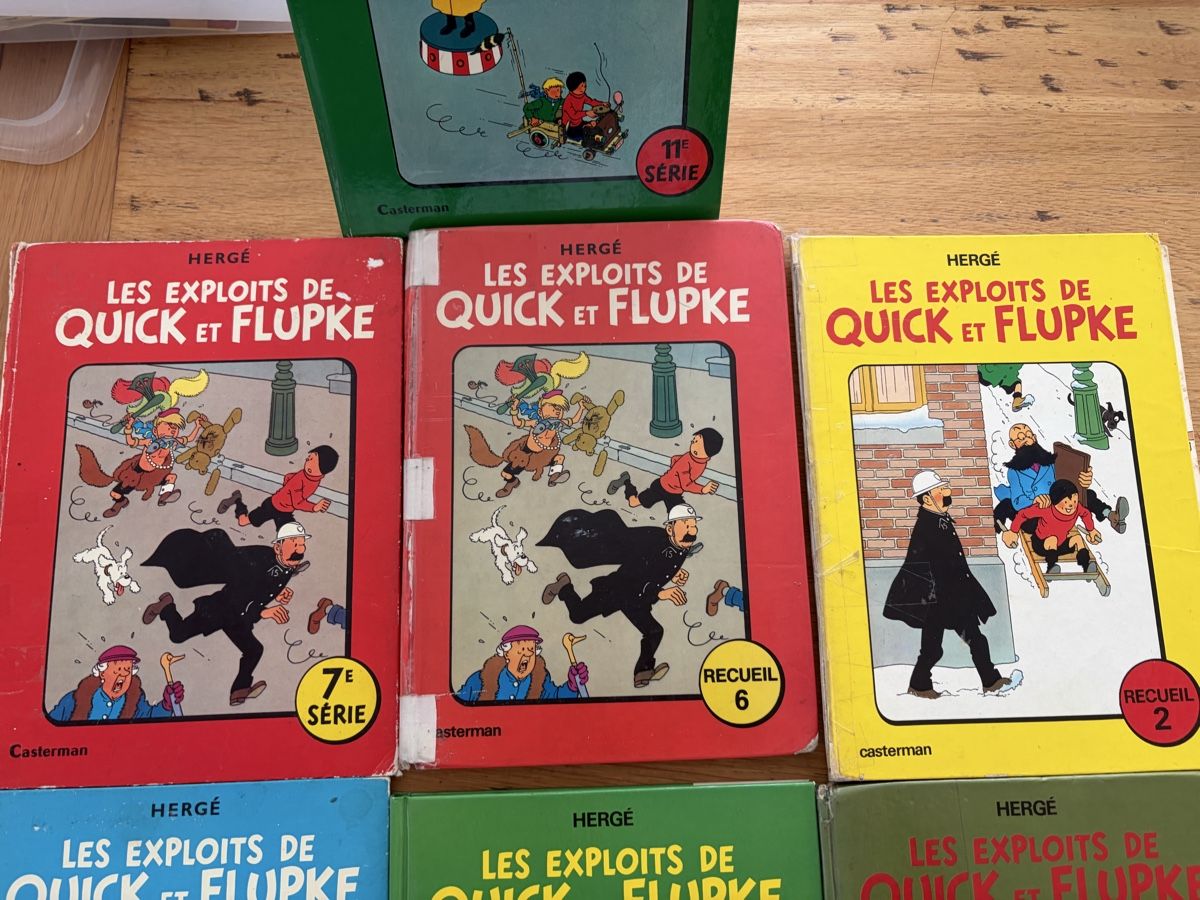 Fumetti: BD bande dessinée Les Exploits de Quick et Flupke, – Usato da Echallens venduto da JAR69 1