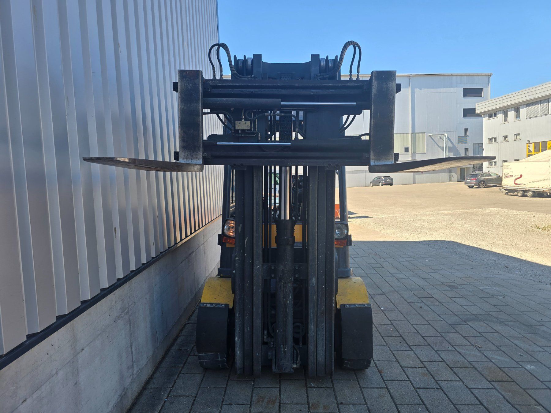 Jungheinrich Carrelli elevatori e a forche: Stapler Jungheinrich EFG 545 Triplex Hub 490cm – Usato da Amriswil venduto da basstempel 4