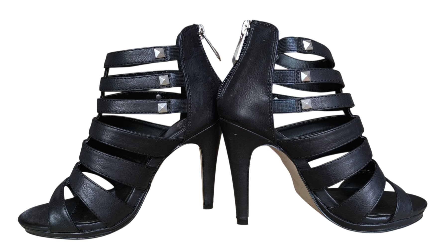 Scarpe da donna: High Heel Schwarz Gr. 36 mit Nieten – Usato da Gettnau venduto da Immortal_ 2