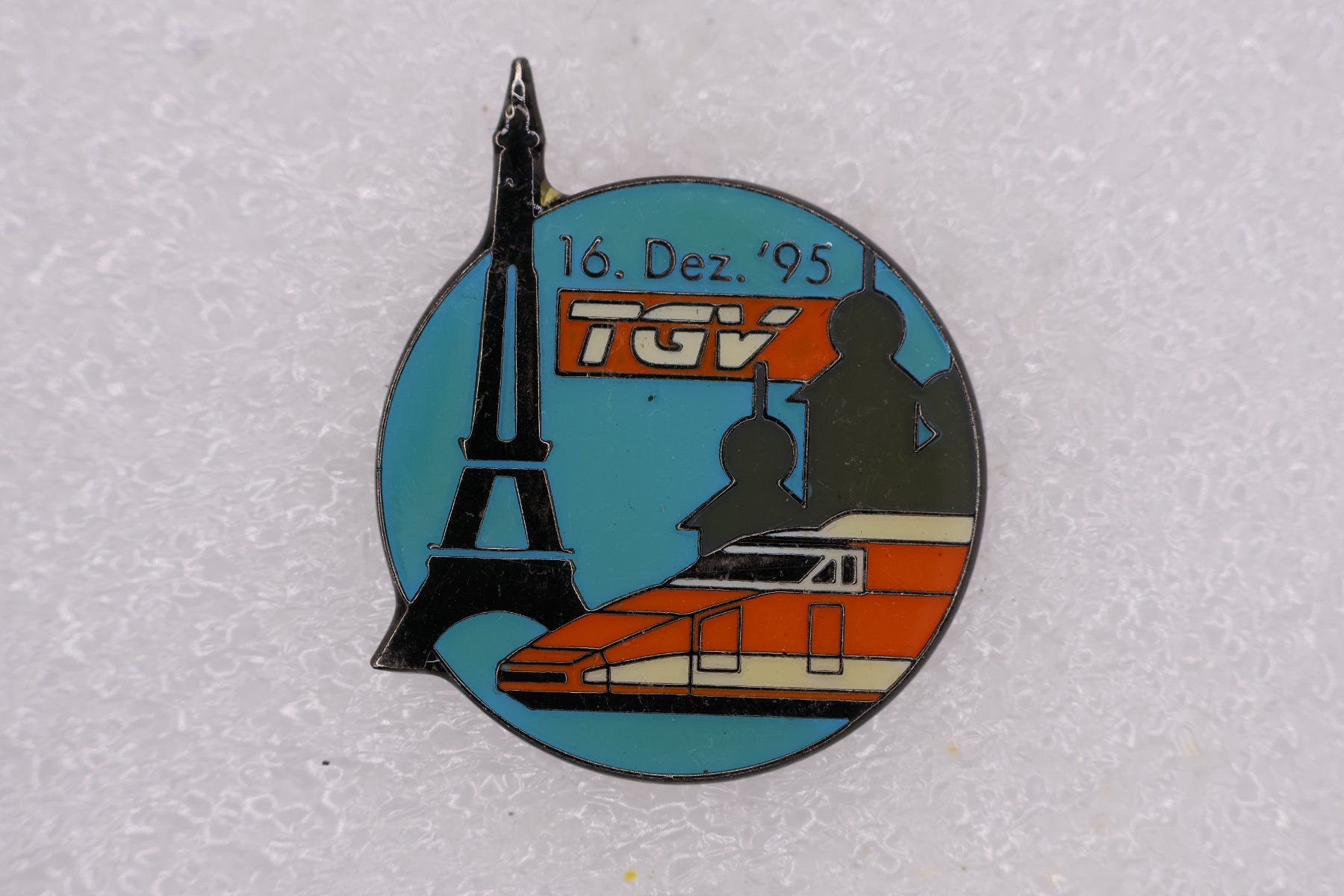 Placchette & Badge: TGV  16.Dez. 1995 – Usato da Winterthur venduto da Sammleroase