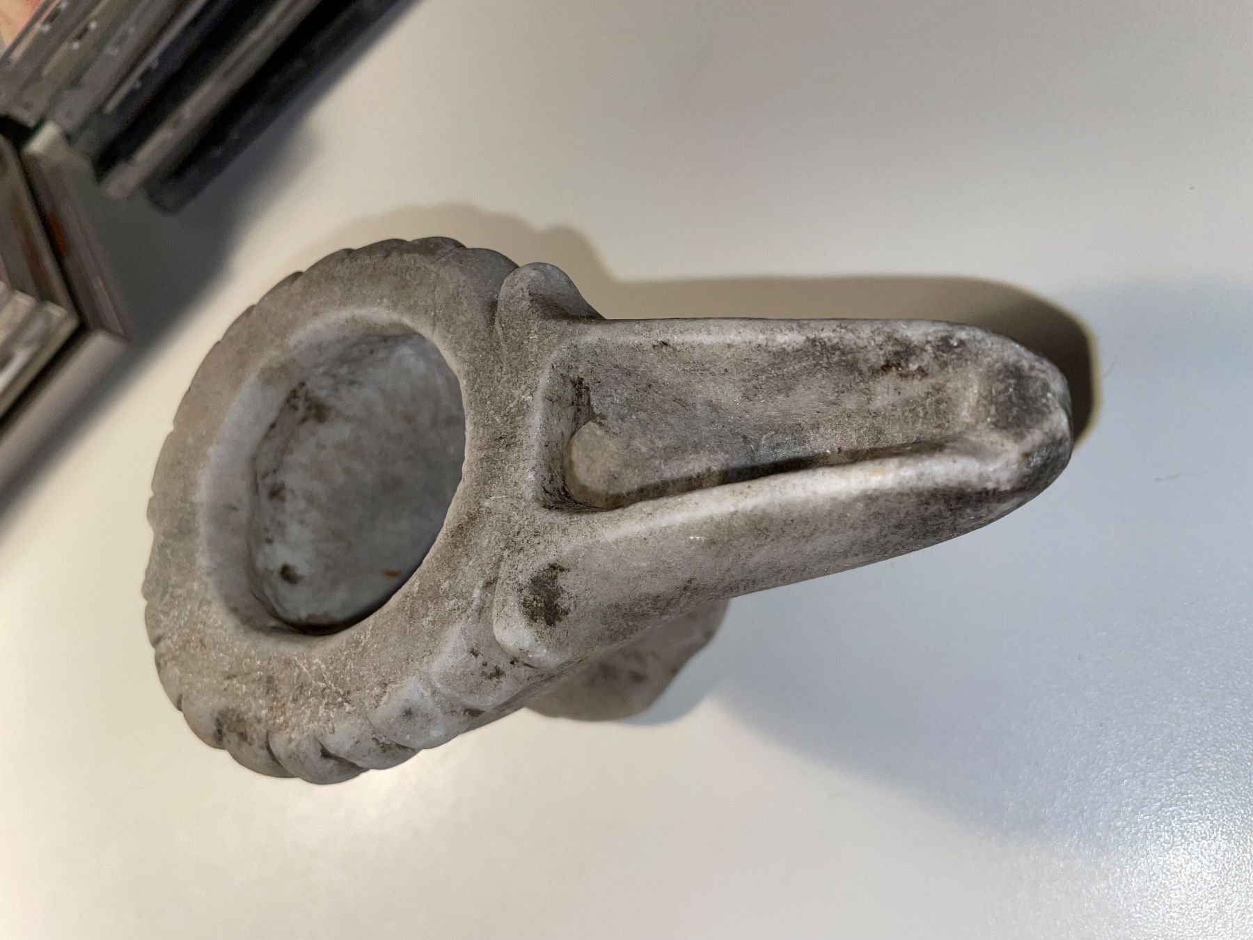 Skulpturen & Statuen: Antike Ölleuchte Byzanz Marmor Museal – Gebraucht aus Zürich von pacta_sunt_servanda 2