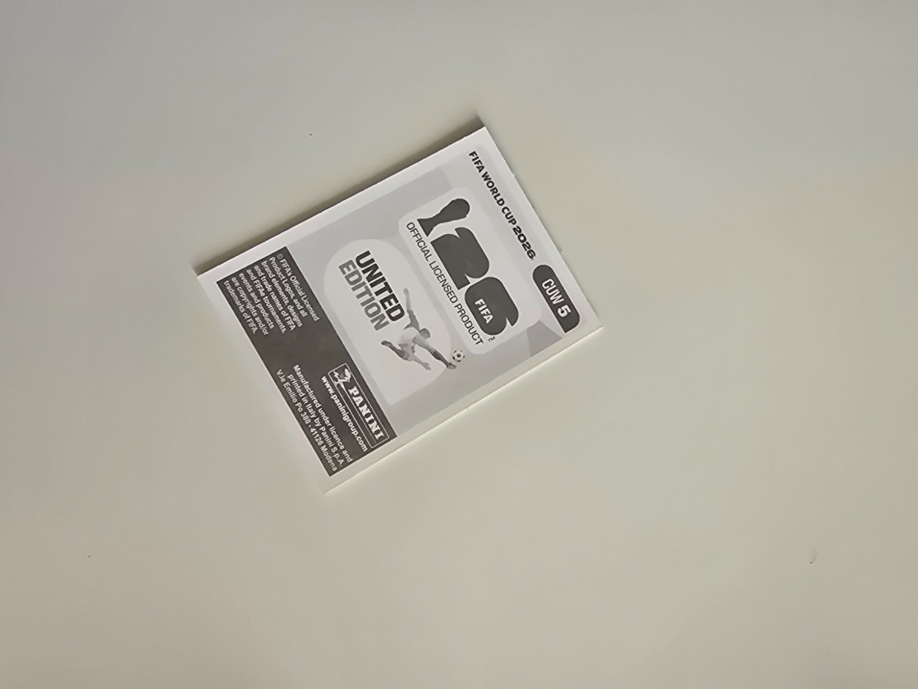 Panini Carte collezionabili: Panini WM 26 - CUW 5 – Nuovo (secondo la descrizione) da Tennwil venduto da mal_2fhf 1