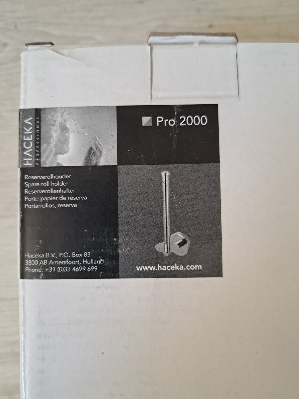 Altri accessori per il bagno: Haceka Reservenrollenhalter Pro 2000 – Nuovo e nell'imballaggio originale da Tegerfelden venduto da Spick67 3