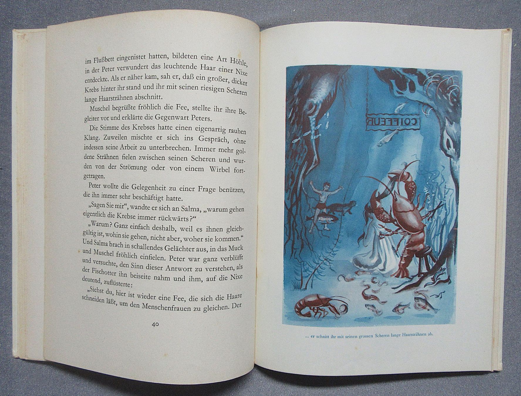Libri: Die Forelle mit der Brille - von Daniel und Marianne Clouzot – Usato da Auenstein venduto da Padabimbim 5
