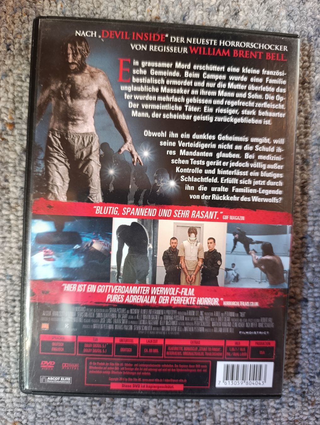 Alle DVDs: Wer das Biest in dir – Gebraucht aus Fischenthal von Widder71 1