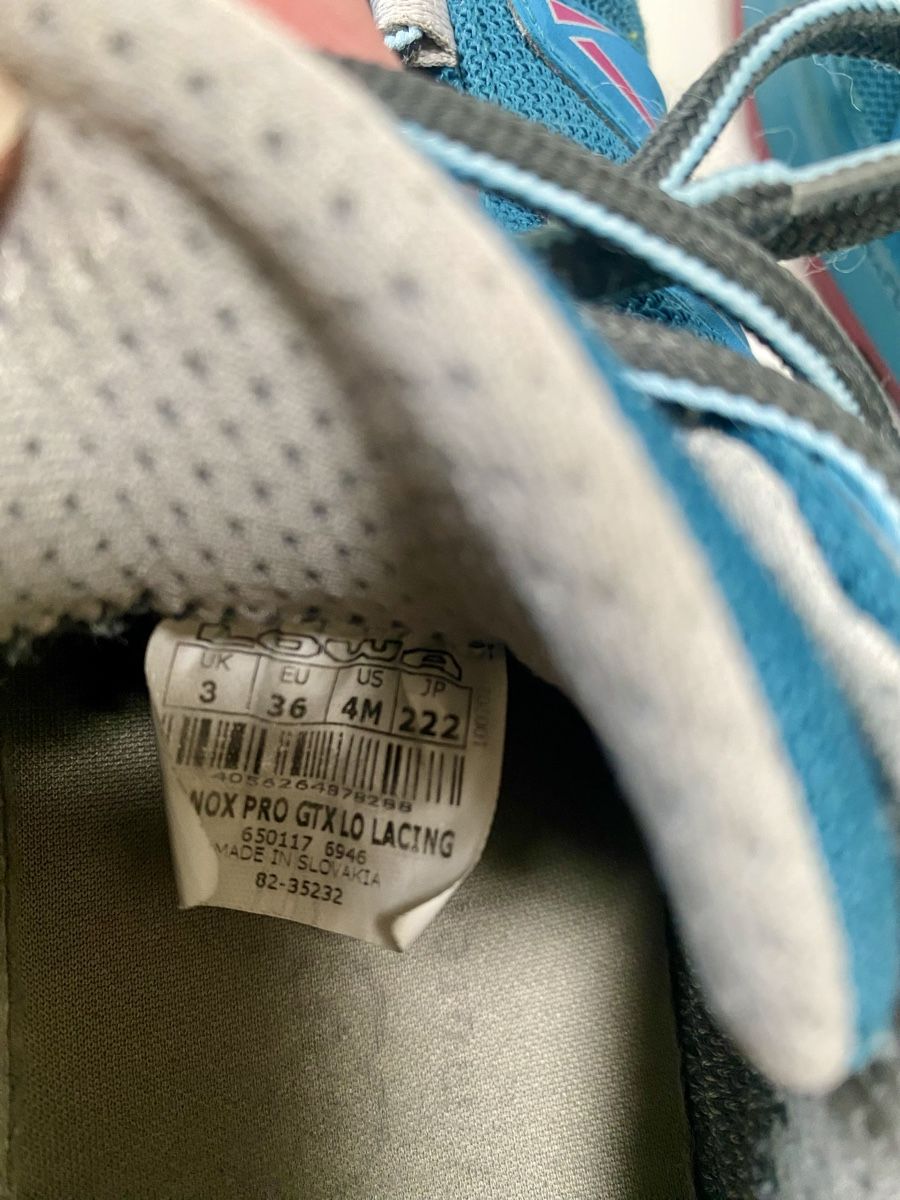 Lowa Scarpe per ragazze: Lowa Grösse 36 Türkis – Usato da Oftringen venduto da Melanaffo81 4