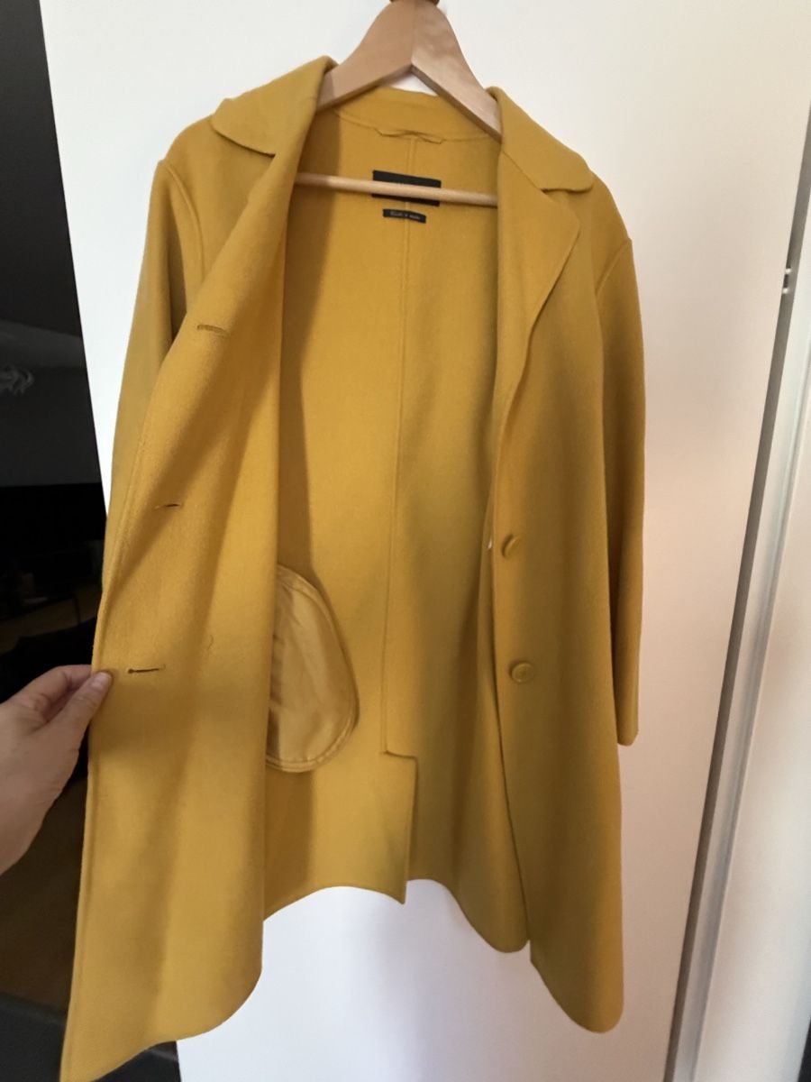 Max Mara Cappotti: Weekend Max Mara Coat Mustard Yellow Size 36 – Usato da Zürich venduto da IlonaM 2